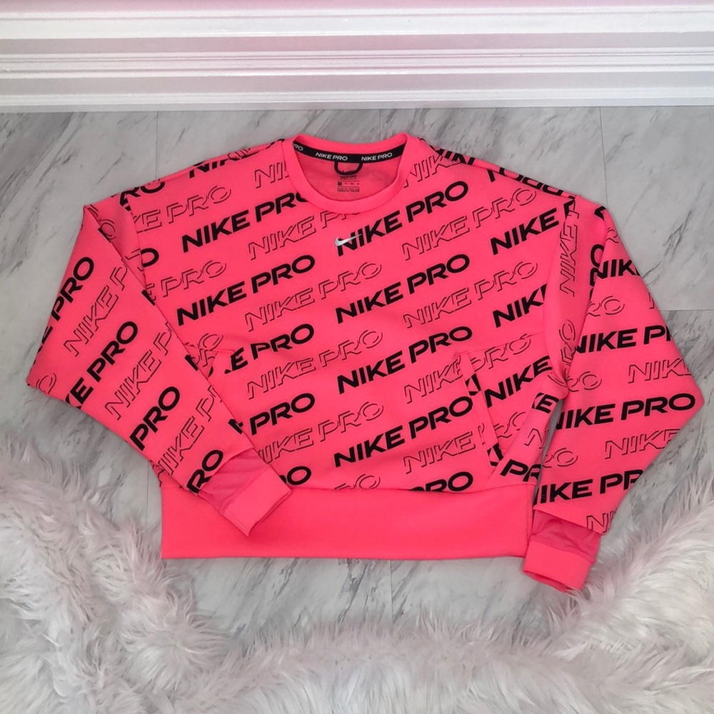 NWOT Nike Pro Dri-Fit Oversized Pullover Sweatshirt